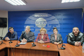 Националния пресклуб БТА Сливен - КП "Левицата!" - листа - представяне