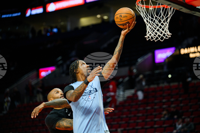 Grizzlies Trail Blazers Basketball