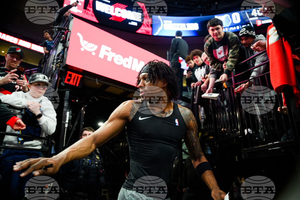 Grizzlies Trail Blazers Basketball