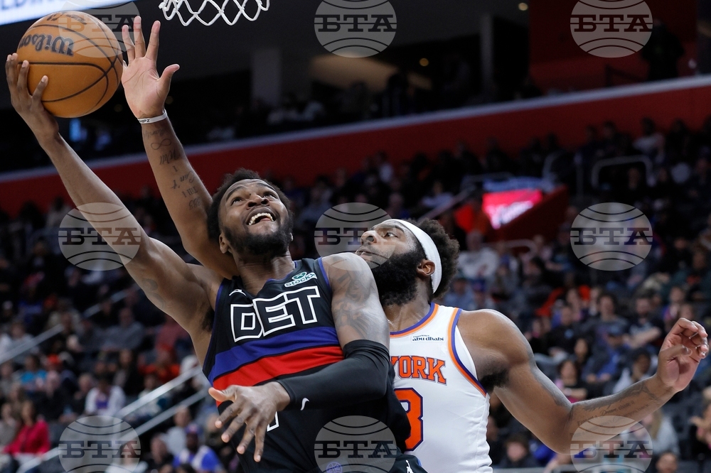 Knicks Pistons Basketball