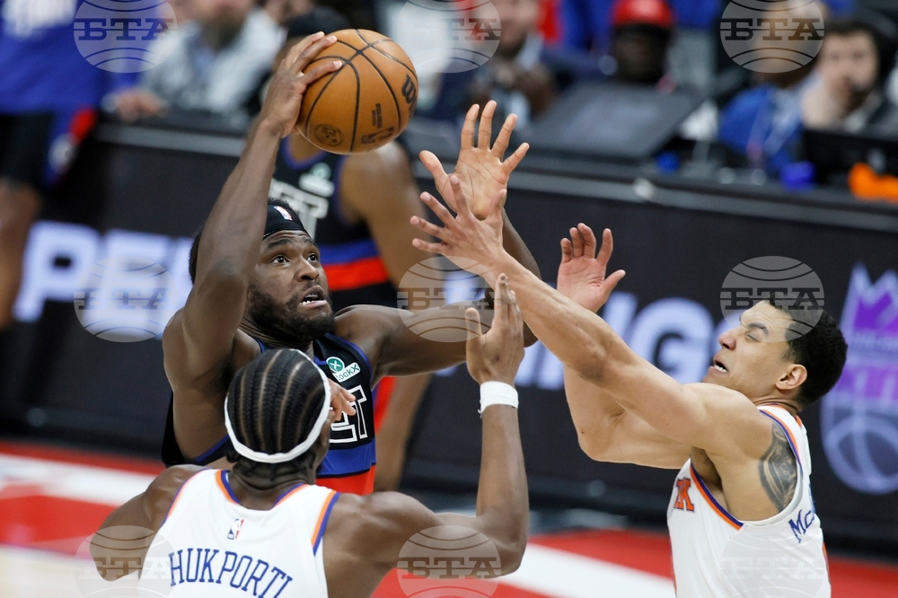 Knicks Pistons Basketball