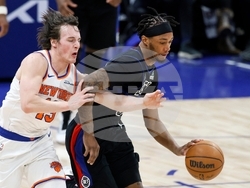 Knicks Pistons Basketball