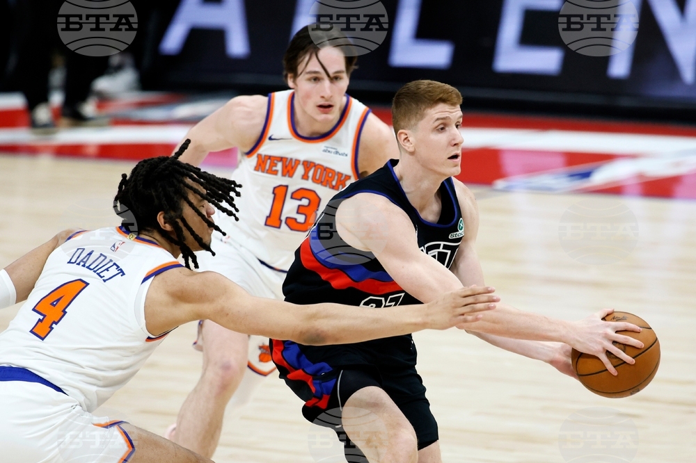 Knicks Pistons Basketball