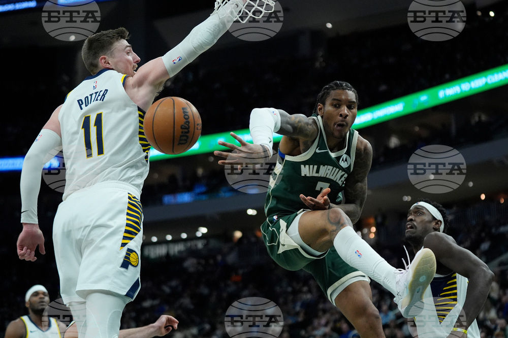 Pacers Bucks Basketball