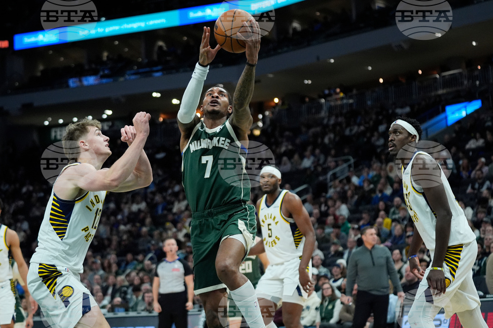 Pacers Bucks Basketball