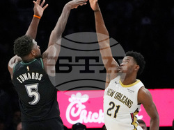 Pelicans Timberwolves Basketball