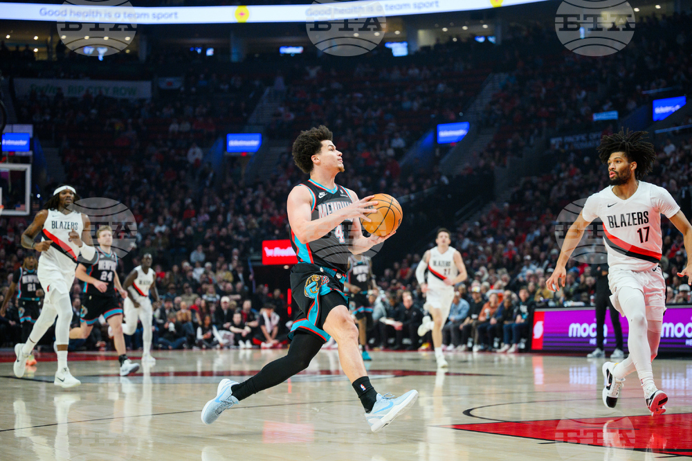 Grizzlies Trail Blazers Basketball