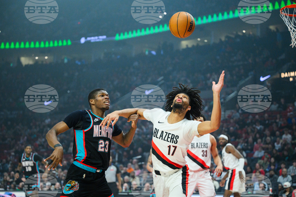 Grizzlies Trail Blazers Basketball
