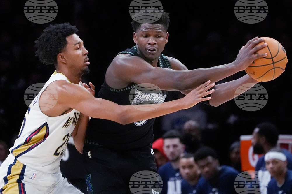 Pelicans Timberwolves Basketball