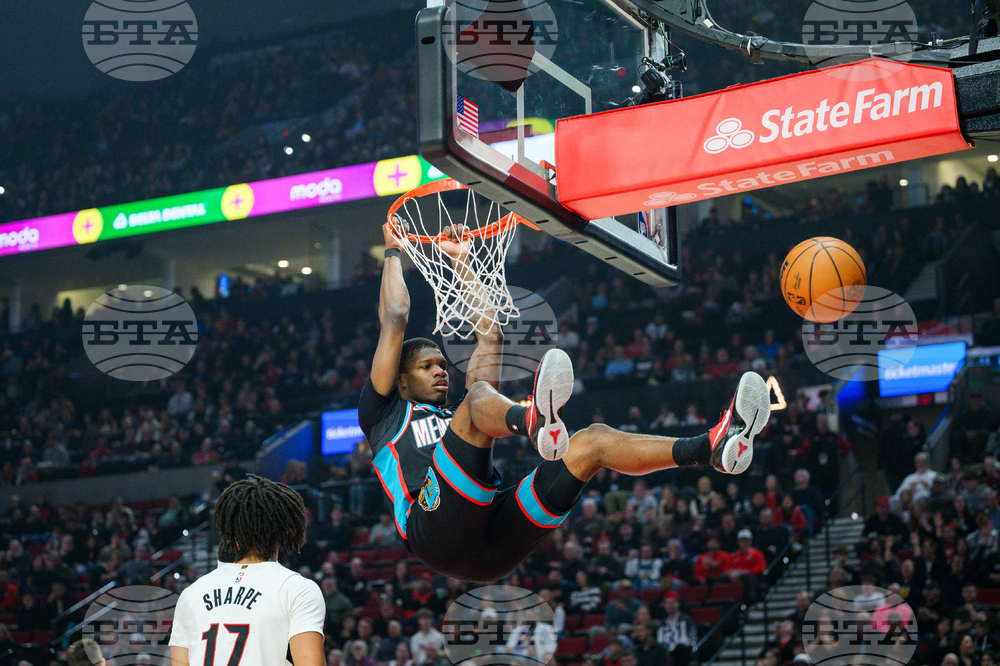 Grizzlies Trail Blazers Basketball