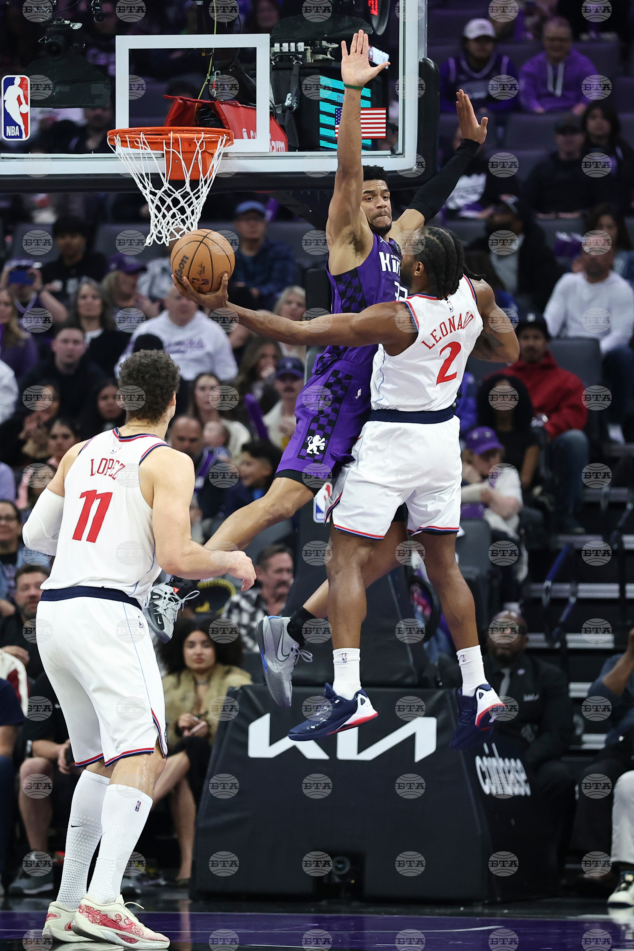 Clippers Kings Basketball