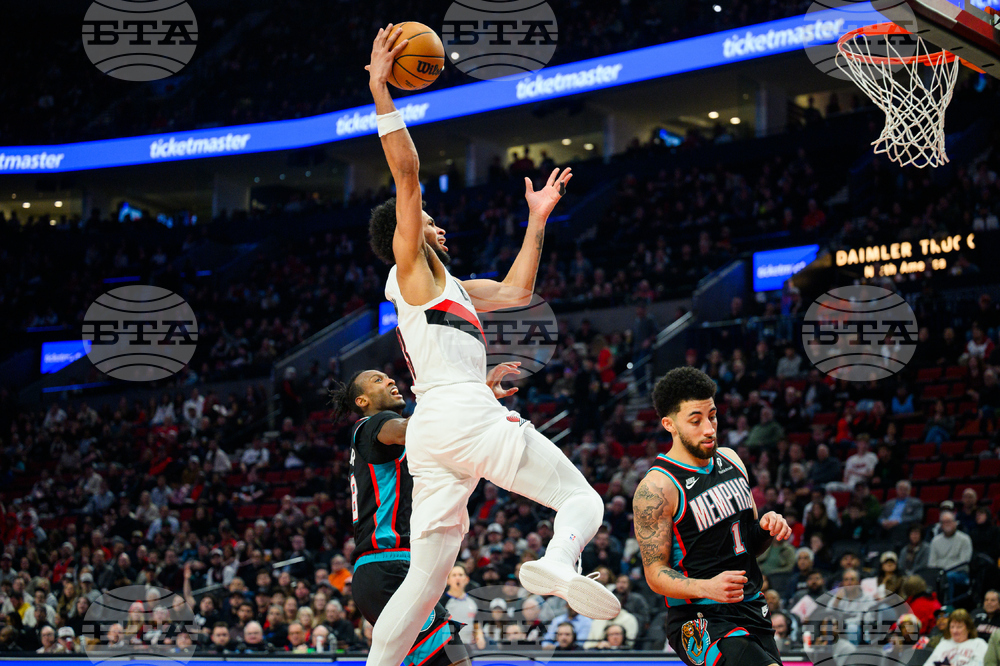 Grizzlies Trail Blazers Basketball