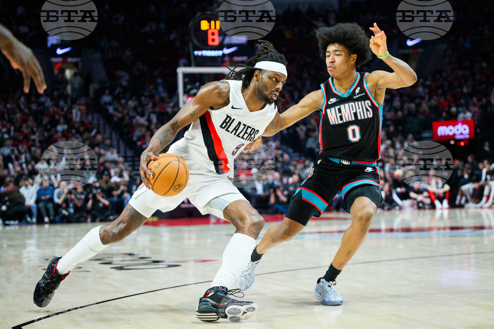 Grizzlies Trail Blazers Basketball