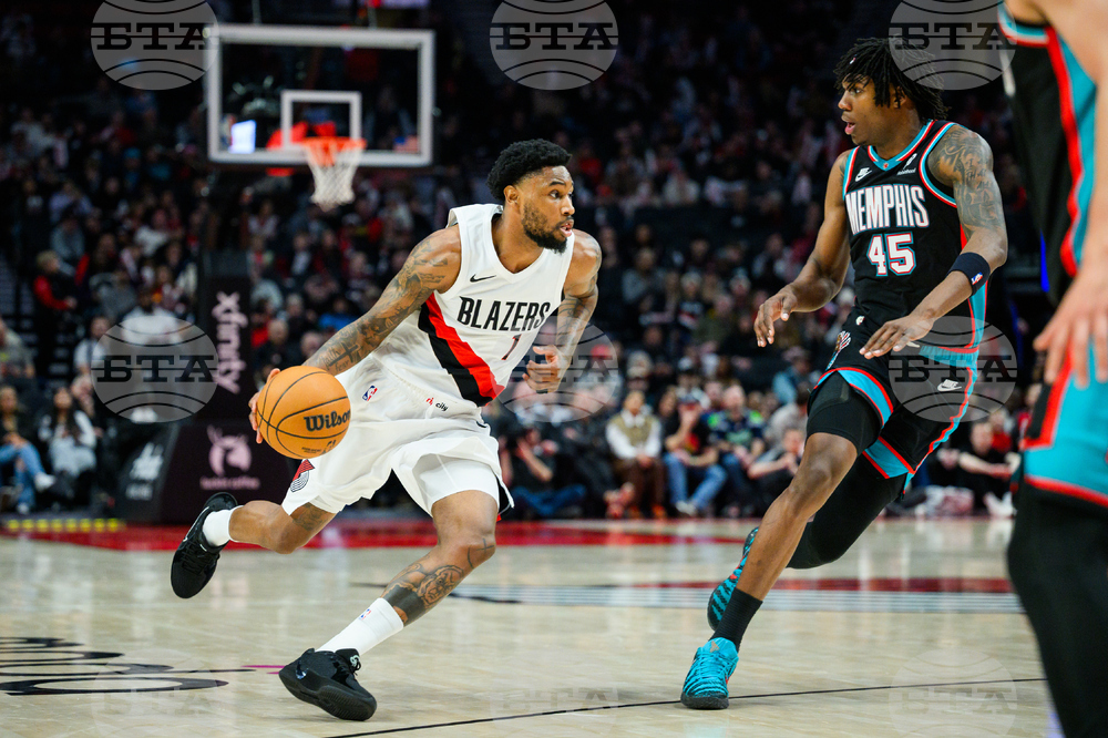 Grizzlies Trail Blazers Basketball