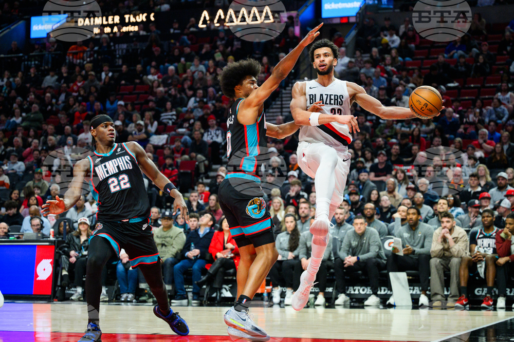 Grizzlies Trail Blazers Basketball