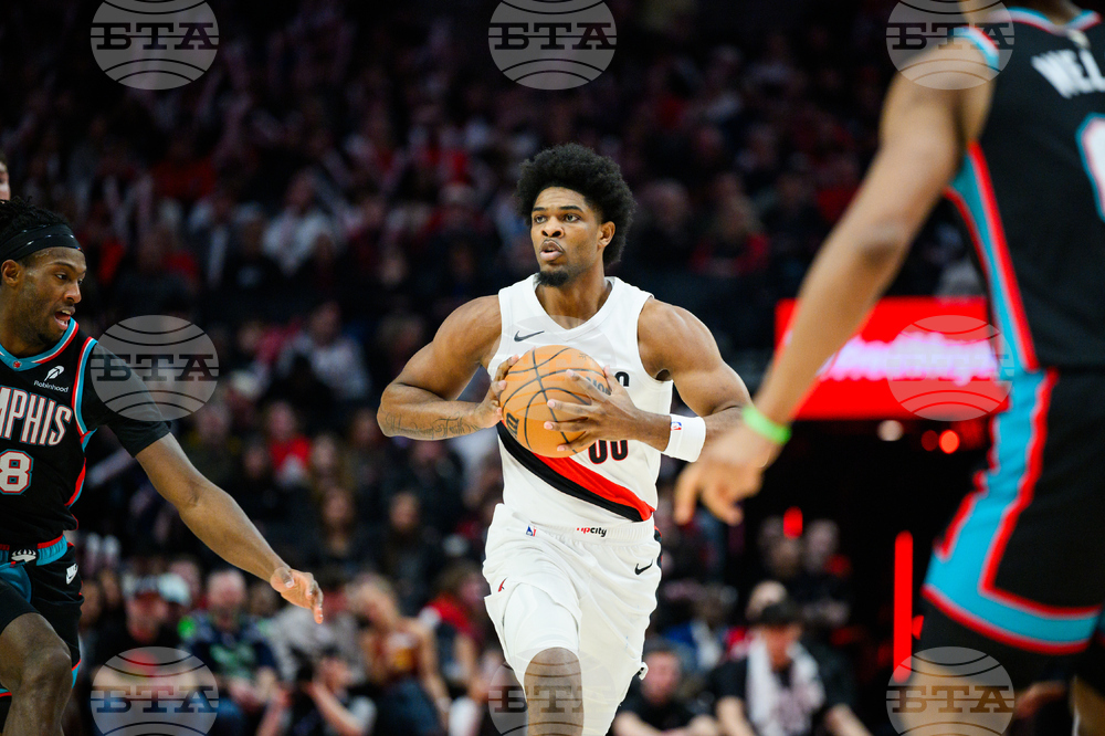 Grizzlies Trail Blazers Basketball