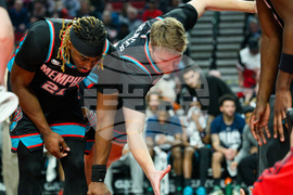 Grizzlies Trail Blazers Basketball