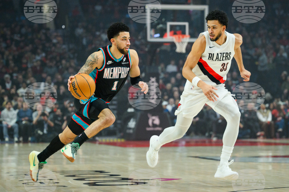 Grizzlies Trail Blazers Basketball