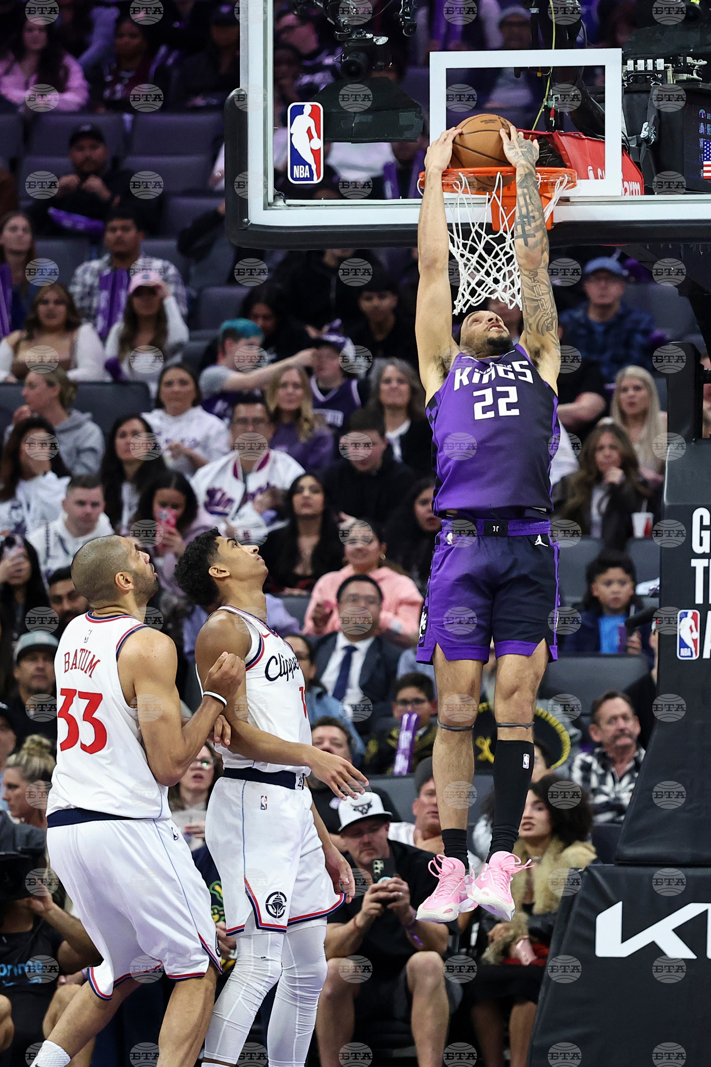 Clippers Kings Basketball