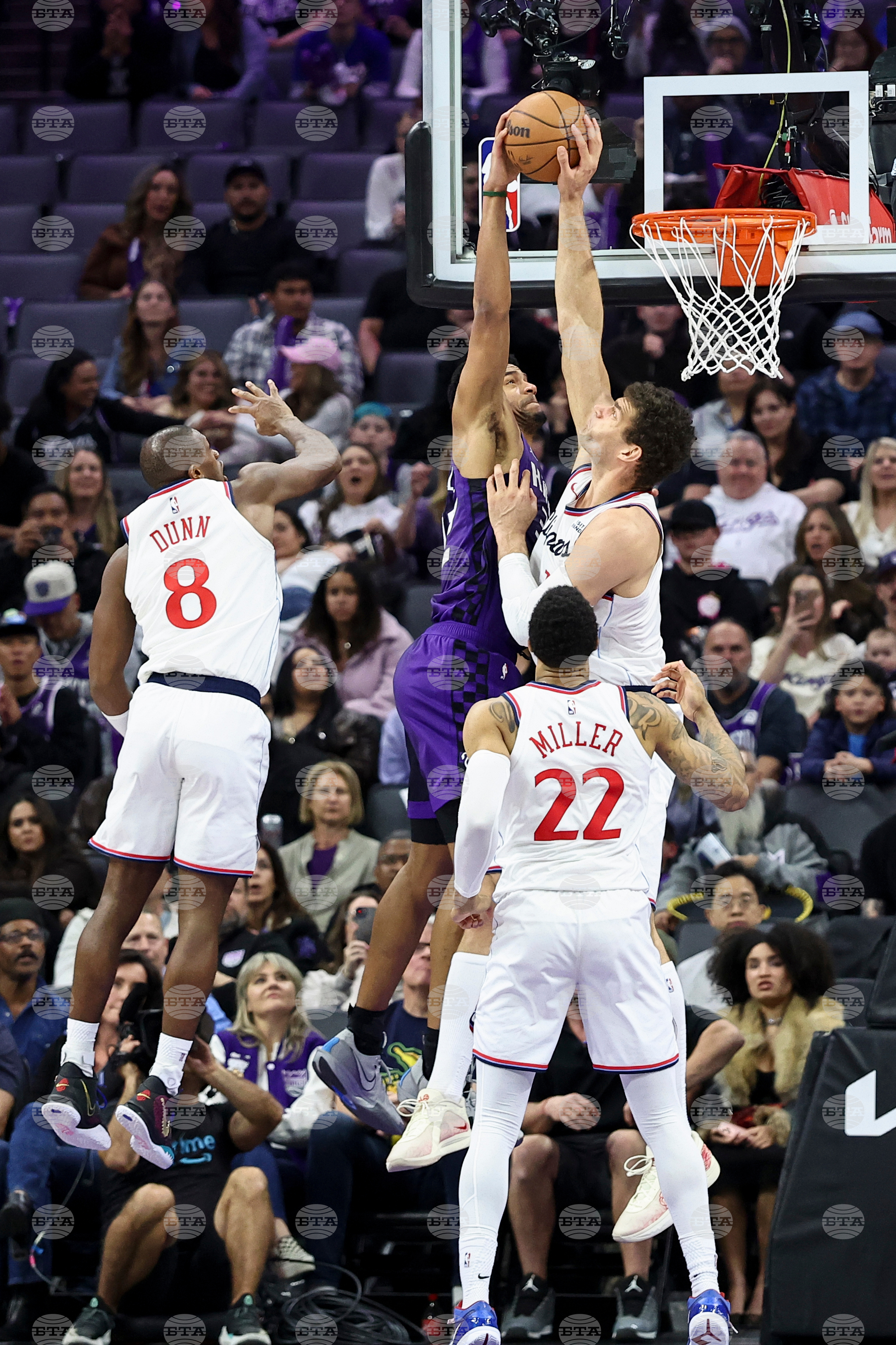 Clippers Kings Basketball