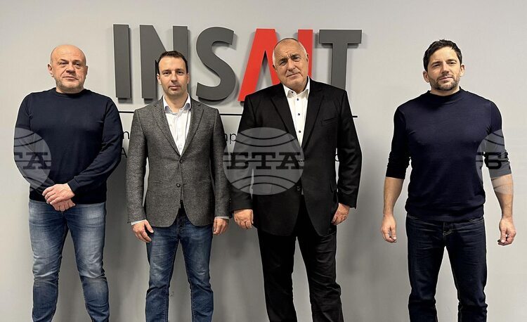 GERB Leader Borissov, Outgoing Deputy Prime Minister Donchev Visit INSAIT Institute