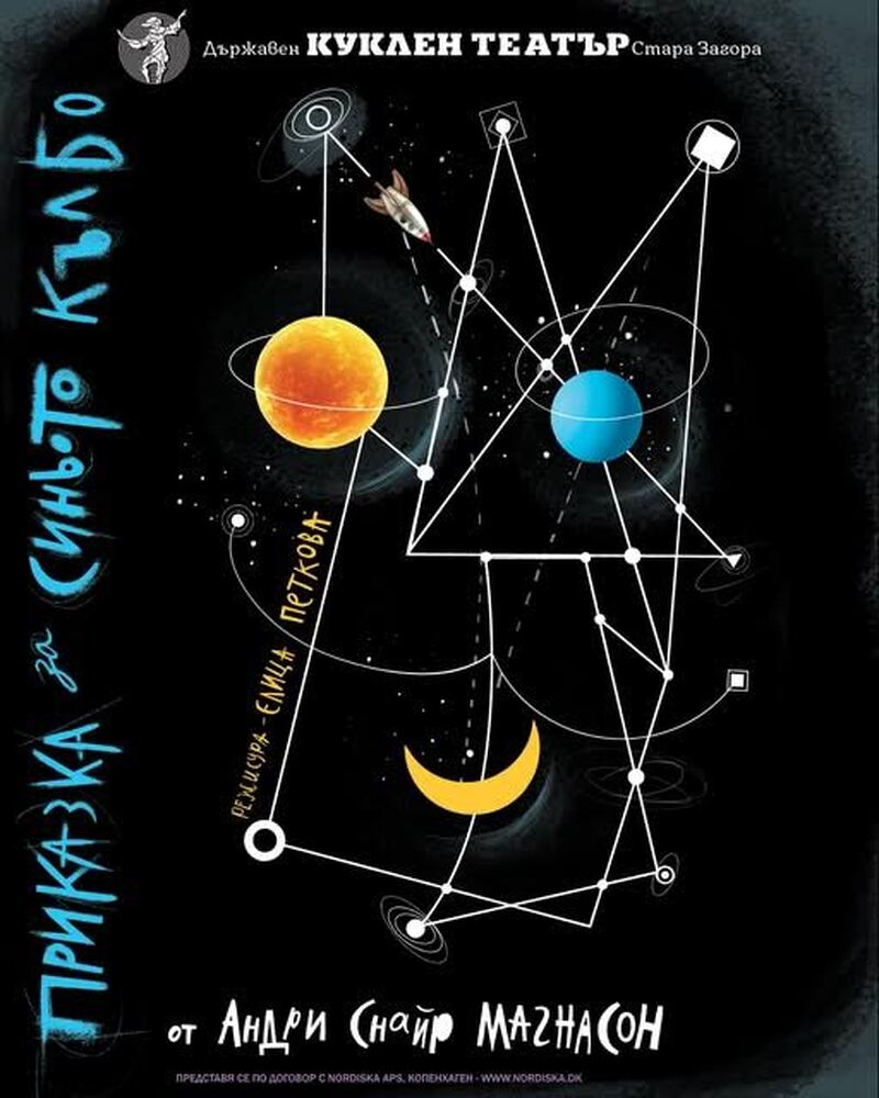 Старозагорският куклен театър представя „Приказка за синьото кълбо“