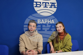 Национален пресклуб на БТА Варна - интервю - Милвана Христова и Георги Георгиев