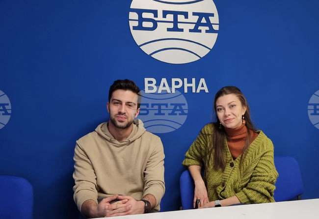 Национален пресклуб на БТА София Варна - интервю - Милвана Христова и Георги Георгиев