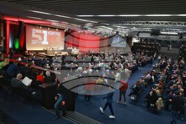 Национален дворец на културата - 51-ви Конгрес на Българската социалистическа партия