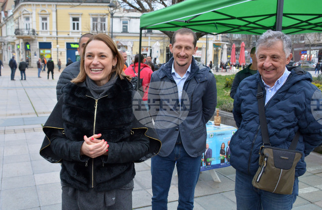 Русе - Коалиция „Заедно” - предизборна компания - откриване