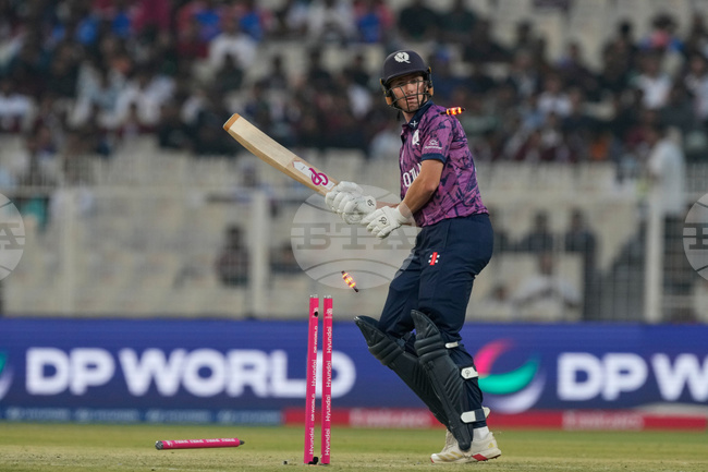 APTOPIX Scotland West Indies T20 WCup Cricket
