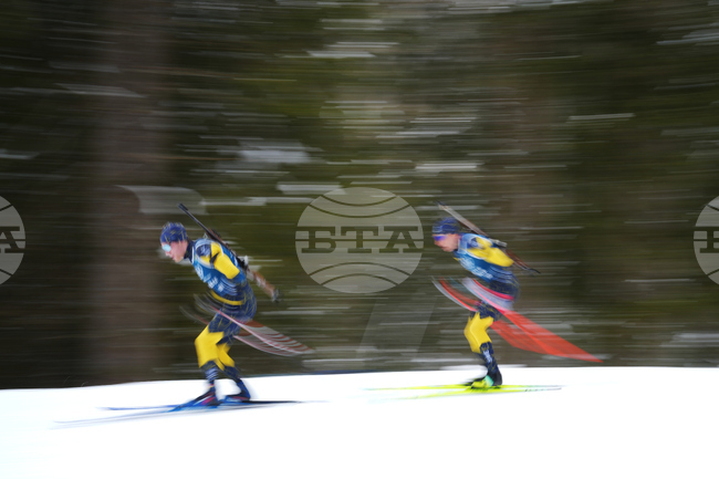 APTOPIX Milan Cortina Olympics Biathlon