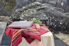 Село Илинденци - паметник-чешма - откриване