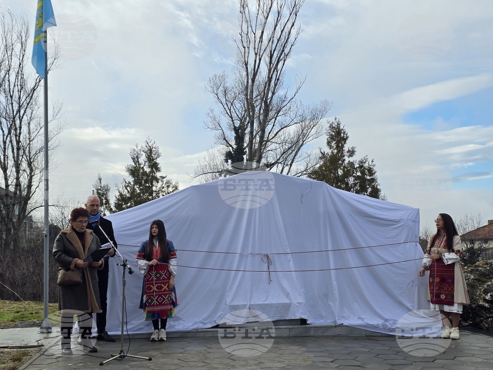 Село Илинденци - паметник-чешма - откриване