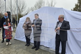 Село Илинденци - паметник-чешма - откриване