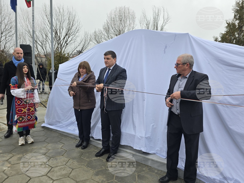 Село Илинденци - паметник-чешма - откриване