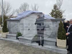 Село Илинденци - паметник-чешма - откриване