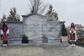 Село Илинденци - паметник-чешма - откриване