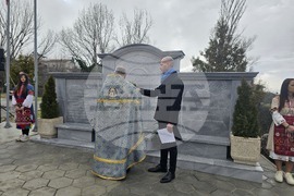 Село Илинденци - паметник-чешма - откриване