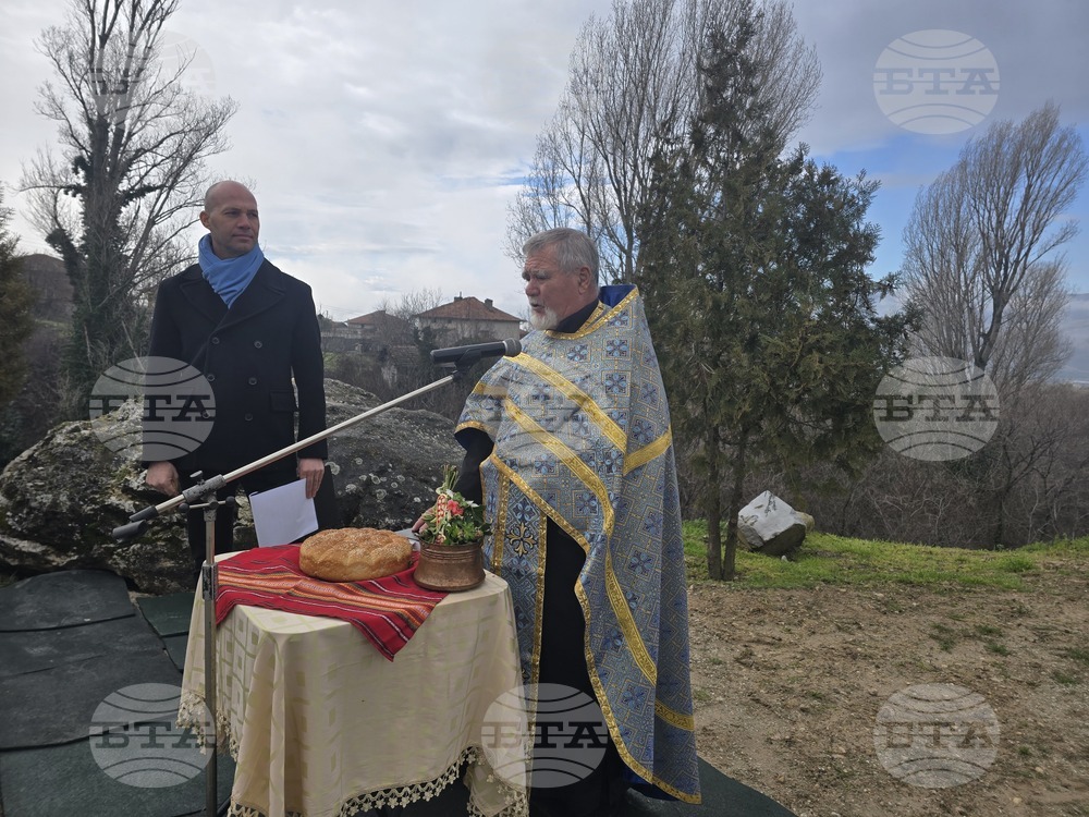 Село Илинденци - паметник-чешма - откриване