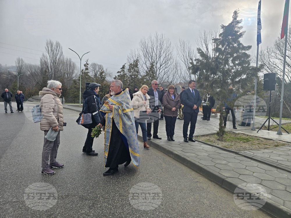 Село Илинденци - паметник-чешма - откриване