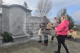 Село Илинденци - паметник-чешма - откриване