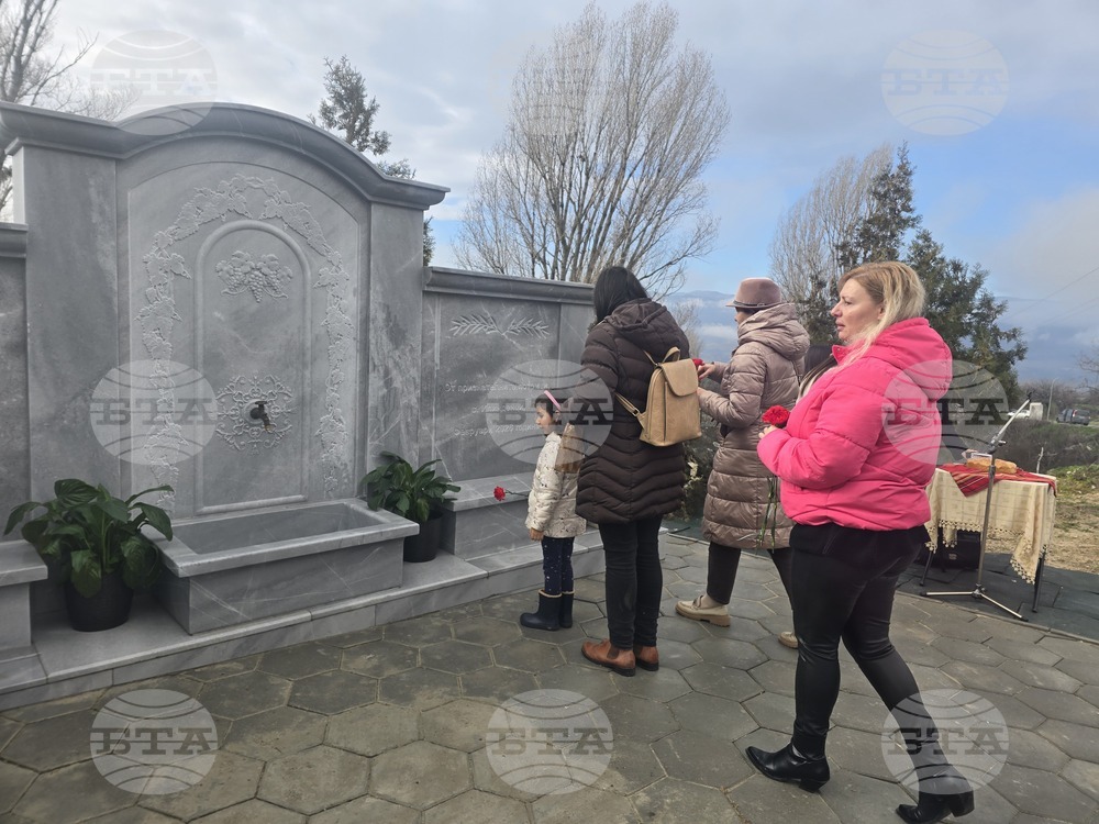 Село Илинденци - паметник-чешма - откриване