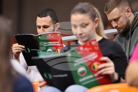 Пловдив - тенис на корт -  купа „Дейвис“ - церемония по откриването