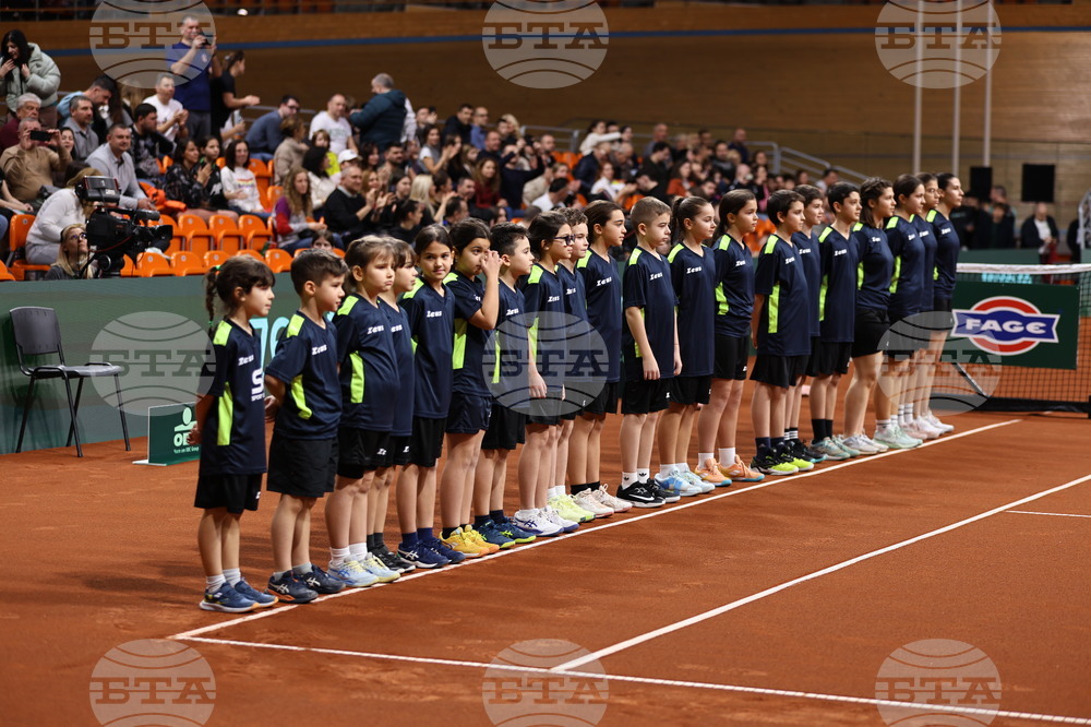 Пловдив - тенис на корт -  купа „Дейвис“ - церемония по откриването