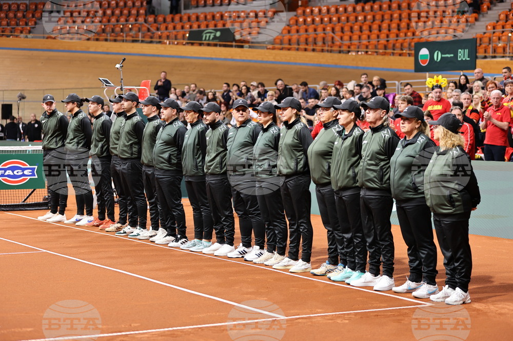 Пловдив - тенис на корт -  купа „Дейвис“ - церемония по откриването
