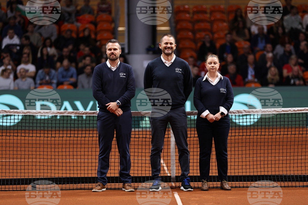 Пловдив - тенис на корт -  купа „Дейвис“ - церемония по откриването