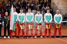 Пловдив - тенис на корт -  купа „Дейвис“ - церемония по откриването