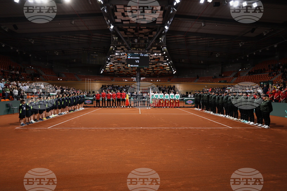 Пловдив - тенис на корт -  купа „Дейвис“ - церемония по откриването