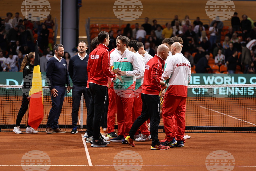 Пловдив - тенис на корт -  купа „Дейвис“ - церемония по откриването